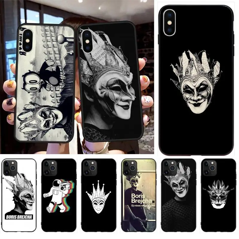 Чехол HPCHCJHM DJ Boris Brejcha роскошный уникальный дизайн чехол для телефона iPhone 11 pro XS MAX 8 7