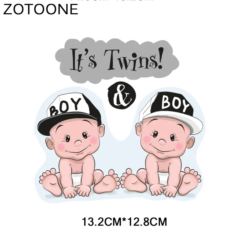 Милые детские наклейки ZOTOONE утюжок для одежды теплопередача футболки моющиеся