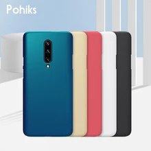 Pohiks чехол для OnePlus 7 7 pro 6 T Nillkin матовая тонкая задняя крышка для OnePlus 7/7 Pro/6 T Жесткий PC чехол для телефона Fundas