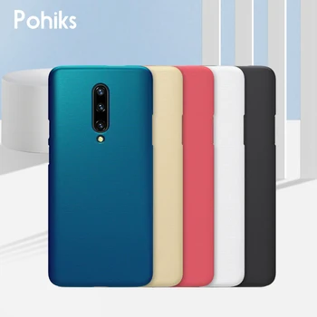

Pohiks Capa For OnePlus 7 7 pro 6 T Nillkin Frosted Matte Slim Back Cover For OnePlus 7/7 Pro/6T Hard PC Phone Case Fundas