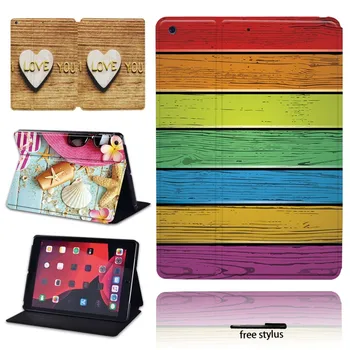 

Tablet Folio Flip Case Stand Cover -For Apple IPad/iPad Mini /iPad Air/iPad Pro 7.9 9.7 10.2 10.5 11 Inch Tablet Case + pen