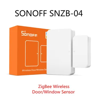 

SONOFF SNZB-04 ZigBee Wireless Door/Window Sensor Detector On/ Off Alert Notification Via EWeLink APP Smart Home IFTTT