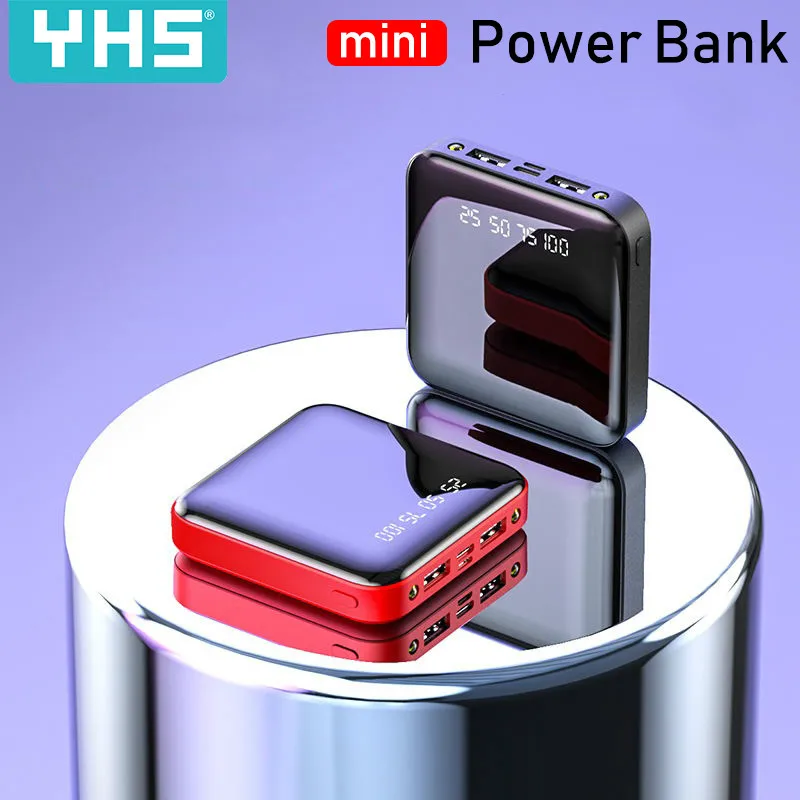 Mi ni power Bank 30000 мАч Pover Bank зарядное устройство с двумя usb-портами Внешняя батарея Poverbank портативная для iphone XXiao mi power bank