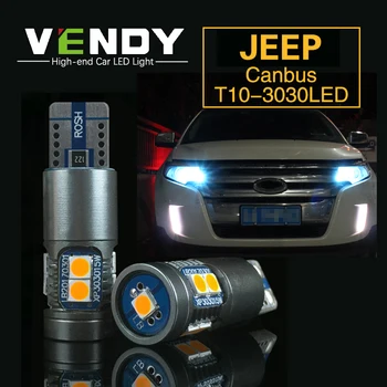 

1pcs Car LED Clearance Lights W5W T10 194 Bulb Lamp For JEEP Grand Cherokee Wrangler Liberty Commander Compass Renegade Patriot