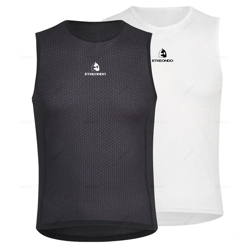Movistar Cycling Base Layer Summer Jersey Vest Reflective MTB Road Bike