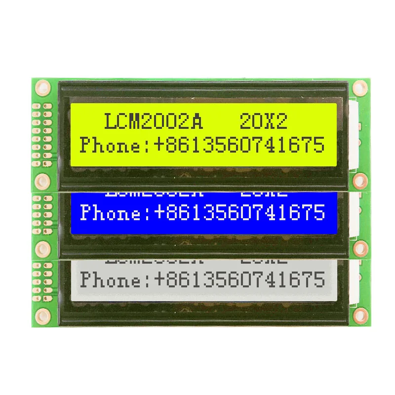 2002 ЖК-модуль Дисплей совместимый HD44780 5v TC2002A LMB202D WH2002A AC202A | Электроника