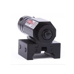 2022NEW Mini Tactical Red Dot Laser Torch Flashlight Scope with 20mm/11mm Slot Set for Gun Rifle Pistol Shot Hunting Black