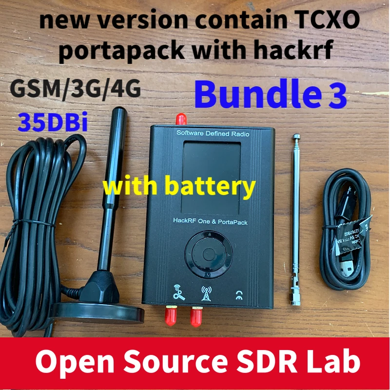 Battery Firmware Hackrf SDR 6ghz Mayhem TXCO To Flashed One-1mhz 1000mah
