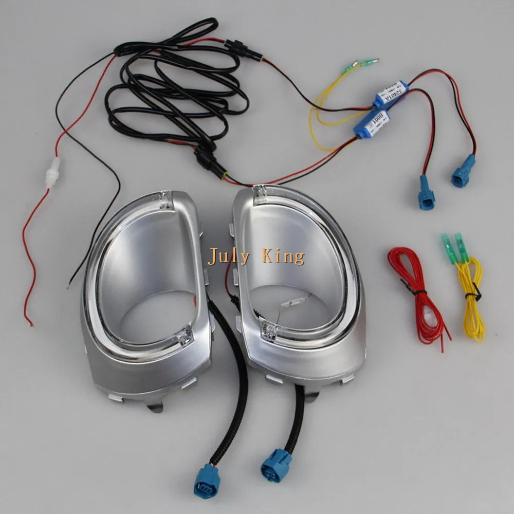 July King Led Daytime Running Lights Led Light Guide Drl Case For
