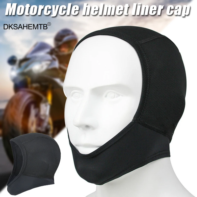Skull Cap Helmet Liner for Men Cooling Sweat Wicking Under Helmets Motorcycle & Hard Hat Liners Outdoor Sport Caps MJ | Спорт и