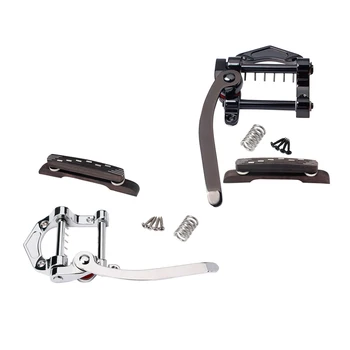 

Tremolo Vibrato Tailpiece Hollowbody with Rosewood Bridge For Jazz Guitar