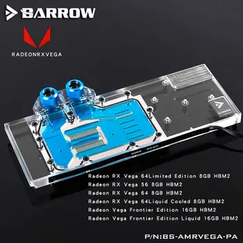 

Barrow BS-AMRVEGA-PA, LRC 2.0 Full Cover Graphics Card Water Cooling Block for Radeon RX VEGA Frontier Edition