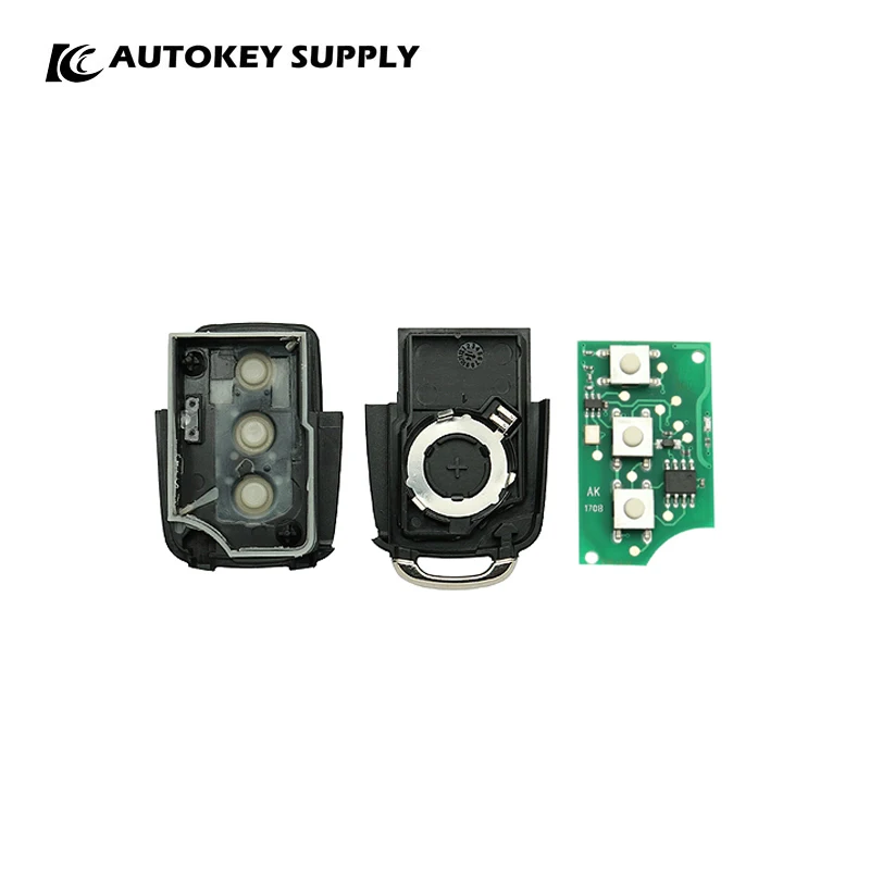 Per il sistema di allarme chiave remota Positron, Vw - Polo doppio programma (293/300) Autokeysupply AKBPCP078 - H105e5395f4954985b221ee93d120d4ffU