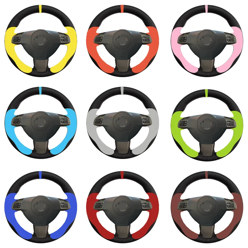 Artificial Leather Car Steering Wheel Cover for Opel Astra Vauxhall Astra