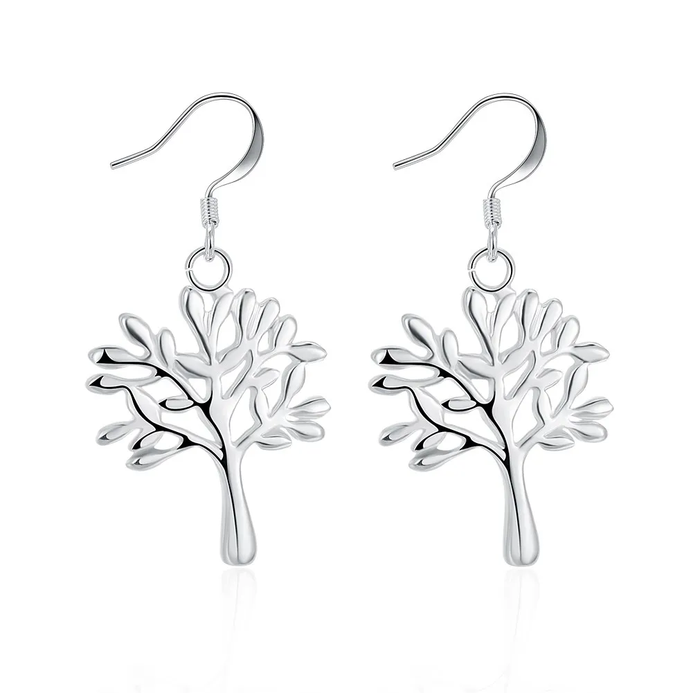 

Exquisite ladies earrings Tree of life hollow earrings Christmas tree earrings ear hooks korean earrings