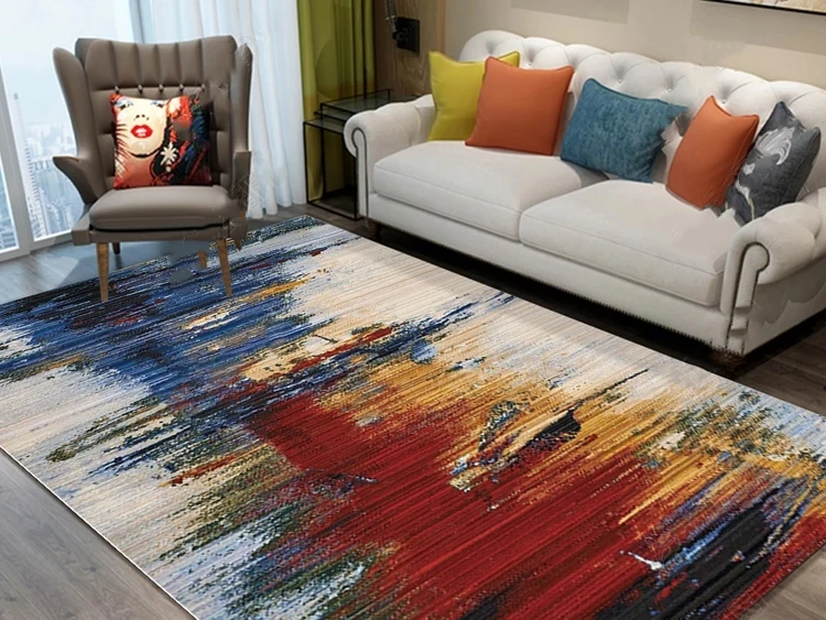 Скандинавские ковры геометрической формы для гостиной, спальни, современный ковер на диван чайный коврик для стола, винтажный, марокканский ковер домашний декор, персидский ковер