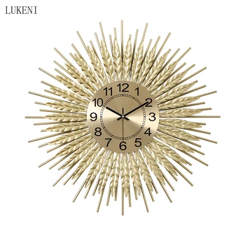 

Wall Clock Living Room Modern Minimalist Fashion Mute Clock Creative Iron Wall Watch Porch Aisle Art Deco Clock