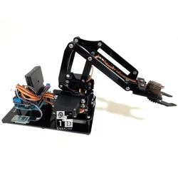 Robot de programación de Control remoto inalámbrico inteligente, brazo mecánico, juguete de alta tecnología para enchufe Arduino, bricolaje