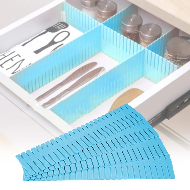 Diy Drawer Divider Adjustable Storage Shelves Grid Partition Board