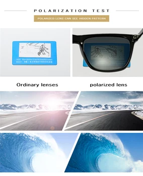 Driving Polarized Sunglasses Vintage Rectangle Alloy Frame Sun Glasses for Men Women Metal Frame 5