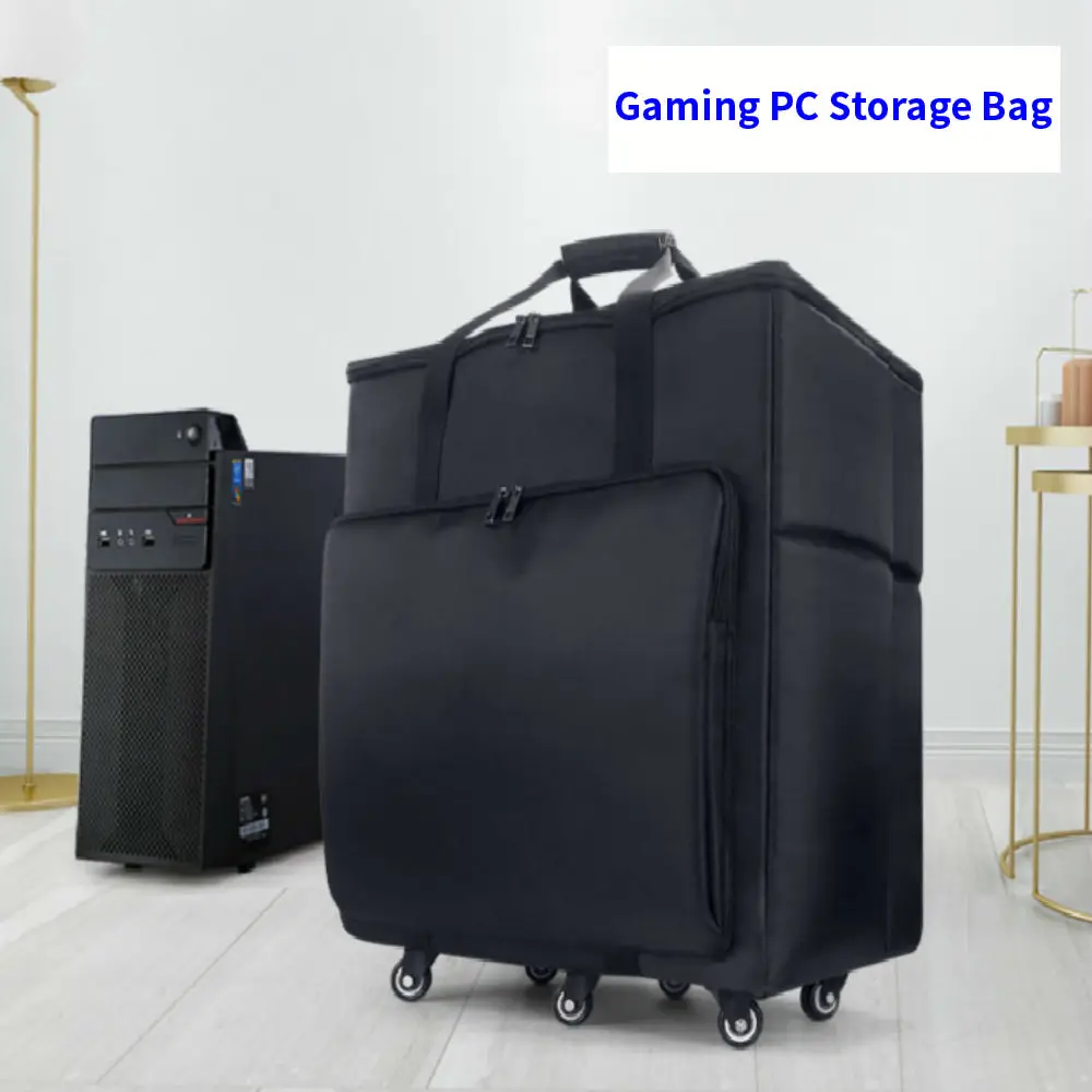 Borsa per computer da gioco per PC desktop Borsa da viaggio per custodia per computer da gioco Processore principale Monitor e accessori.