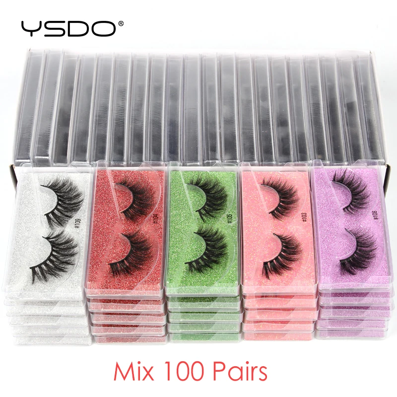 100 Pairs Mix colors