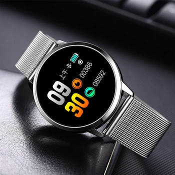 

Smartwatch 2020 Women Heart Rate Monitor Fitness Tracker Q8 Fashion Smart Watch For Woman Android IOS VS L8 CF18 Watch GT 2