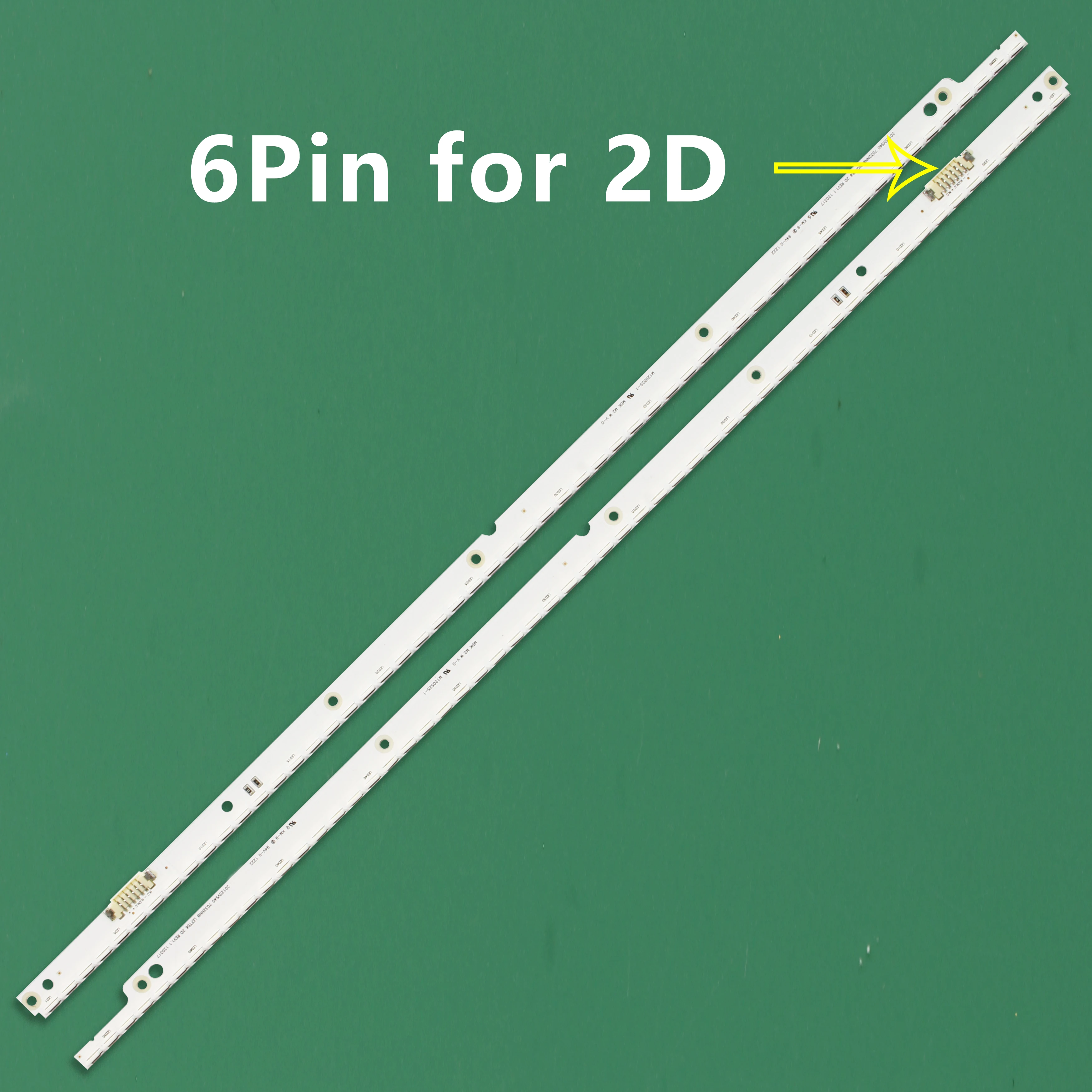 

New 10 PCS/set 56LED 500mm LED Backlight strip For Samsung UA40ES6100J UE40ES5500 2012SVS40 7032NNB RIGHT56 LEFT56 2D panel