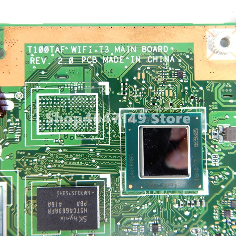  T100TAF 1GB RAM motherboard T100TAF 32GB SSD Z3725G Mainboard REV2.0 For ASUS T100TAF Laptop mother