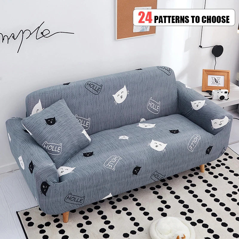 

Slipcovers Stretch Sofa Cover All-inclusive Slip-resistant Elastic Full Couch Cover Sofa Towel Single/Two/Three/Four-seats