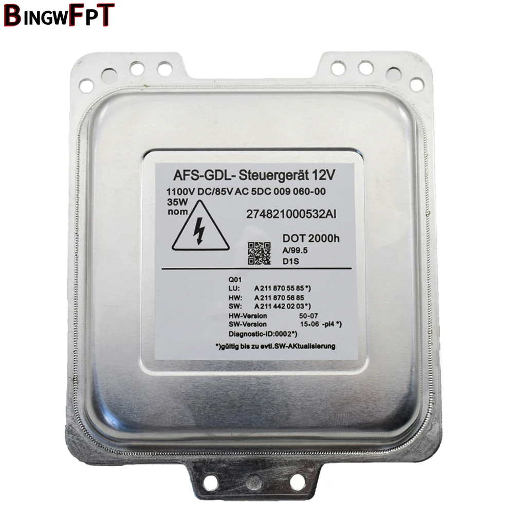 Very stable New Xenon Headlight Control HID Ballast 5DC009060 00,5DC