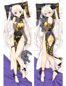 

Anime Yosuga no Sora pillow Cover Kasugano Sora cheongsam Sexy pillow case 3D Double-sided Bedding Hugging Body pillowcase gifts