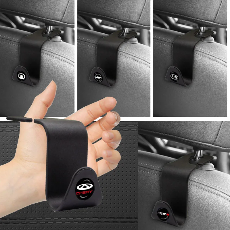 1/2pcs Universal Car Seat Back Hook Interior Storage Rack for Cadillac Escalade Srx Cts Ats Deville Model Dorado Accessories | Автомобили