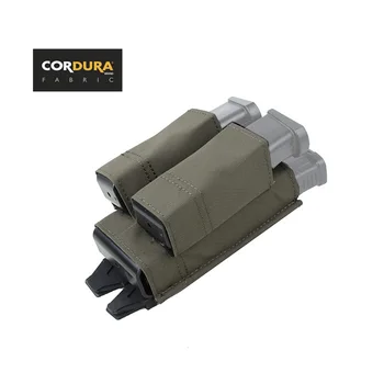 

TMC Hardshell Insert Open Top Double Pistol & 5.56 Magazine Pouch Combo Molle Clip(SKU051339)