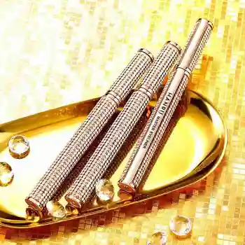 

Starry Diamond Shining Eyeliner Pen Black Waterproof Long Lasting Quick Dry Gold Smooth Easy To Wear Beauty Eye Makeup Tools New