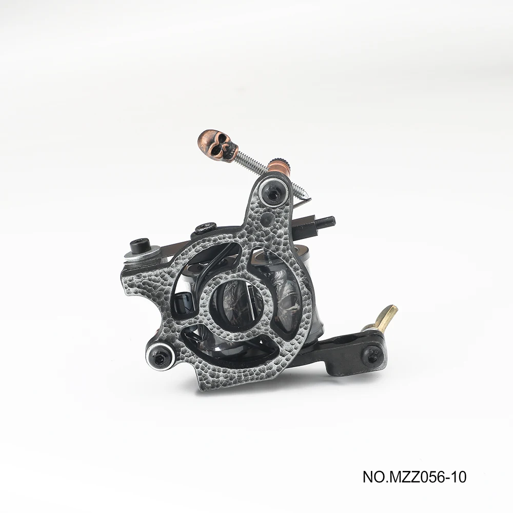 MZZ056-10 Solong Tattoo, новинка, топ, шейдер, лайнер, тату машина, 10 обмоток, катушка, тату, пистолет, тату, принадлежности, тату машина, новая машина M8394 - Цвет: MZZ056-10