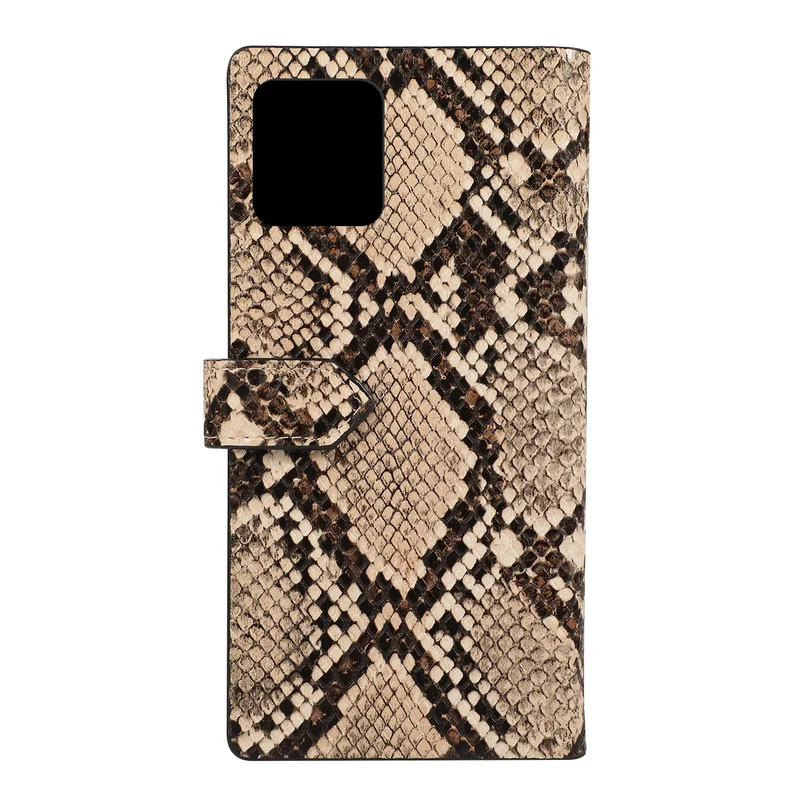 

Coque Luxury Classic Flip Snake Print PU Leather Phone Case for IPhone X XS Max 8 7 Plus 11 Pro Max Wallet Style Card Slot Cover