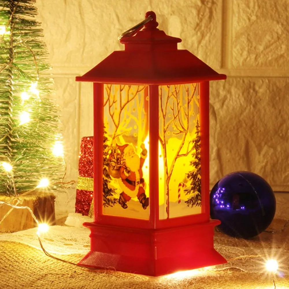 1 шт. рождественские украшения для дома Светодиодная Рождественская свеча с светодиодный чайный светильник Navidad елочные украшения Kerst Decoratie