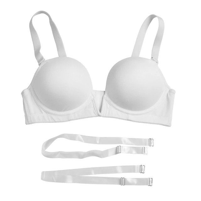 Vgplay Thick Padded Push Up Bras For Women Add 2 Cup Deep Plunge Underwear  Clear Convertible Straps Multiway Women Bra - Bras - AliExpress