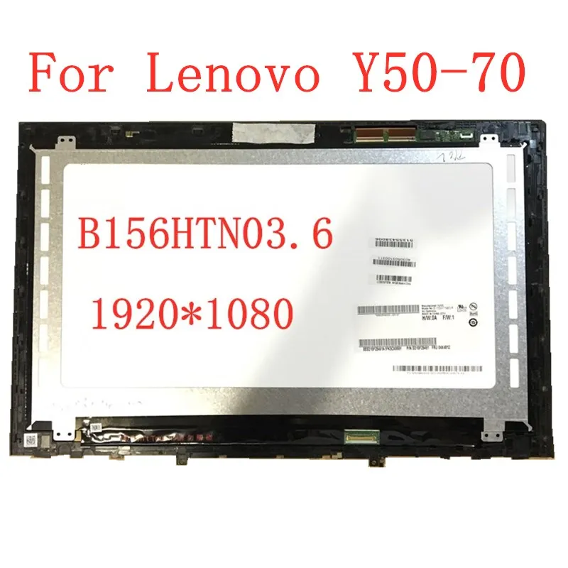 Сенсорный ЖК-экран b156htn03. 6 для ноутбука Lenovo 15 в сборе Y50-70 x 1920 1080 дюйма | Компьютеры