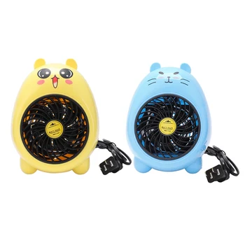 

220V 400W Mini Small Electric Heaters Fan Home Office Heater Warmer Electric Warming Treasure,US Plug