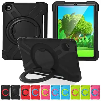 

Hybrid Rugged Armor Stand Case Cover For Samsung Galaxy Tab S6 Lite 10.4 SM-P610 P615 P617 Heavy Duty Shockproof Tablet Shell
