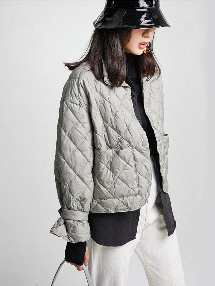 FTLZZ Winter New Ultra Light Short Jacket New