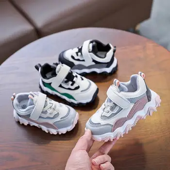 

Toddler Infant Kids Baby Girls Boys Shoes Mesh Sports Casual Fashion Sneakers Net Breathable Leisure Sports Running Shoes