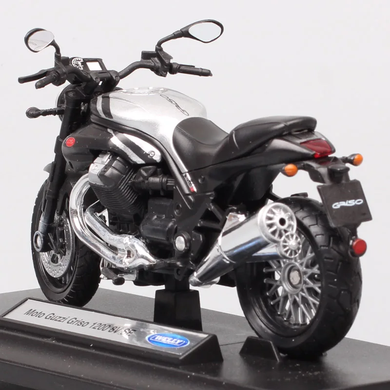 1:18 Масштаб Малый welly Ретро Guzzi moto Griso 1200 8V SE moto rcycle литье под давлением игрушка модели транспортное средство, мопед для детей коллекционеров