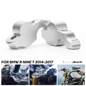 

Motorcycle Handlebar Riser Up 28mm Movers Back 25mm Bracket Kit For BMW R1200 R Nine T R9T 2013 2014 2015 2016 2017 2018 Black
