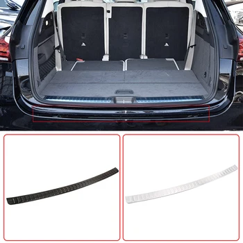 

Stainless Steel Rear Outside Bumper Protective Cover Trim For Mercedes Benz GLE GLS Class W167 X167 2020 Car Accessories