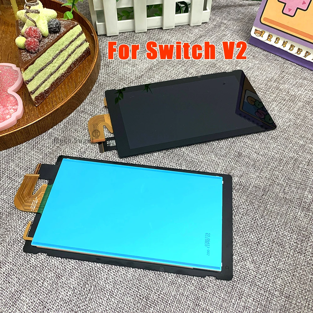 

Original Screen Digitizer LCD Display + Touch Screen Full Assembly Replacement Display Pannel for NS Switch Console Repair Parts