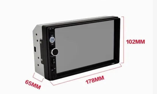 2 din Автомобильный Радио Bluetooth мультимедийный плеер HD " Авторадио 2din сенсорный экран Авто аудио стерео MP5 USB TF FM камера 7018B
