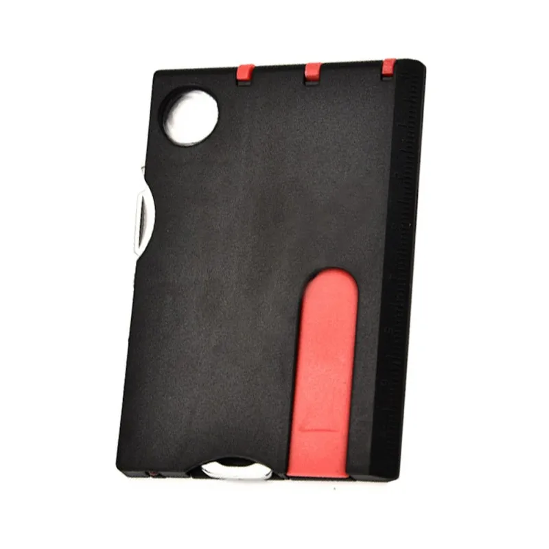 AISPORT 10 In1 Pocket Credit Card EDC Multi tools Outdoor Survival Camping equipment 1 Box Portable hiking card tools